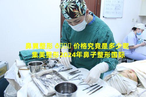 鼻翼整形 🍀 价格究竟是多少呢集美整形2024年鼻子整形国际价格情况如何